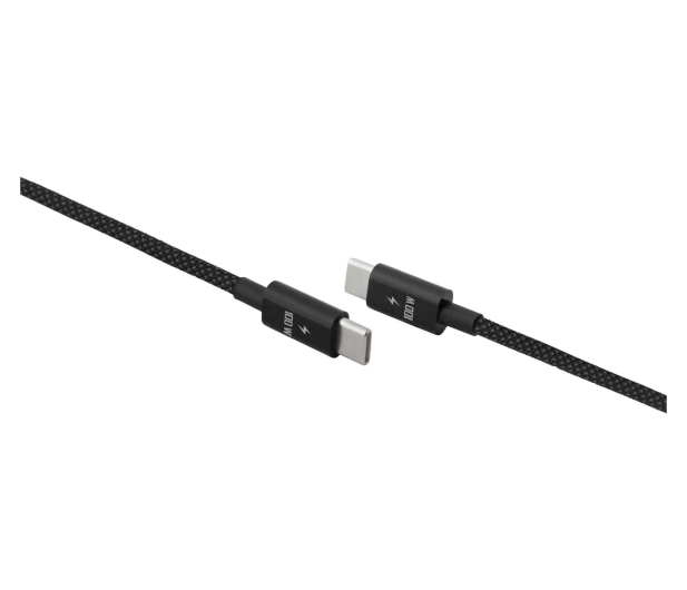 Silver Monkey Kabel Core USB-C - USB-C 100W 2m czarny - 1568844 - zdjęcie 2